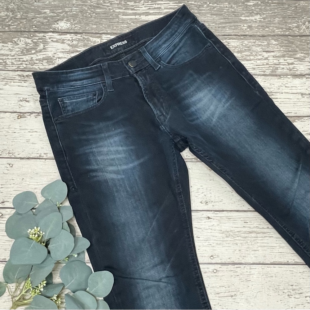 Express Hyper Stretch Skinny Jeans